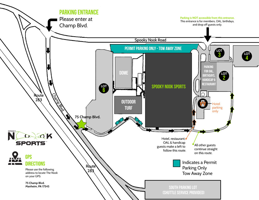 Harrisburg Mall Map